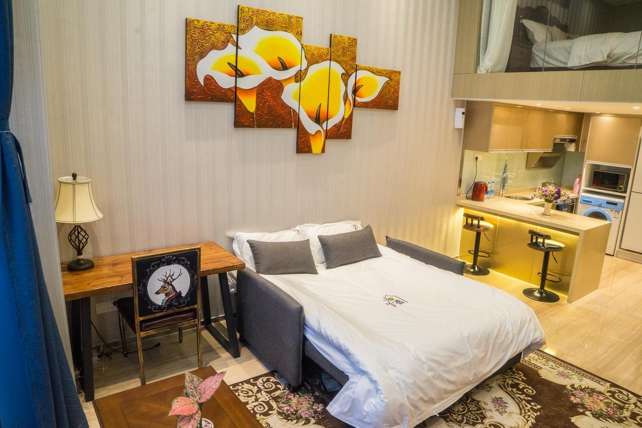 Yo Jia Apart Hotel Kanton Zewnętrze zdjęcie
